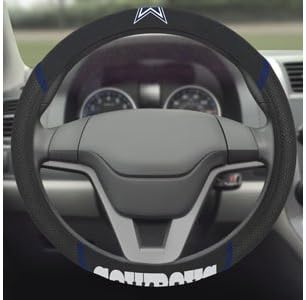 FANMATS NFL Unisex-Adult Embroidered Steering Wheel Cover