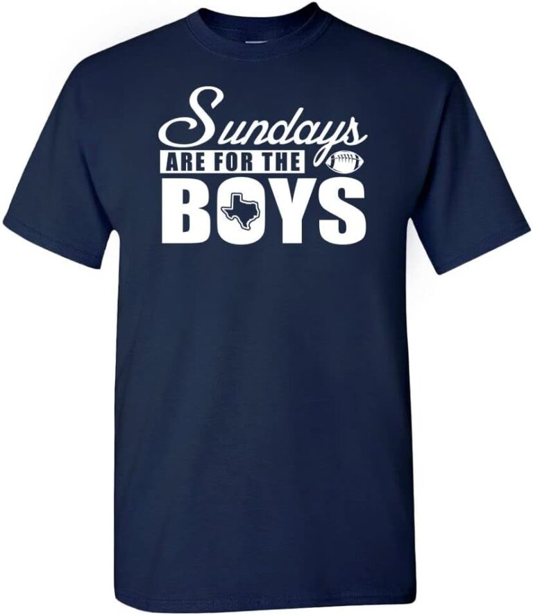 Dallas – Sundays are for The Boys Men’s T-Shirt for Football Fans