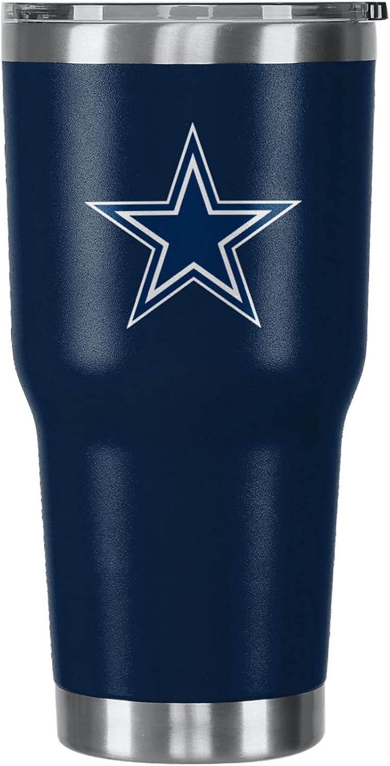 FOCO NFL unisex NFL Team Logo 30oz Insulated Stainless Steel Travel Mug Tumbler