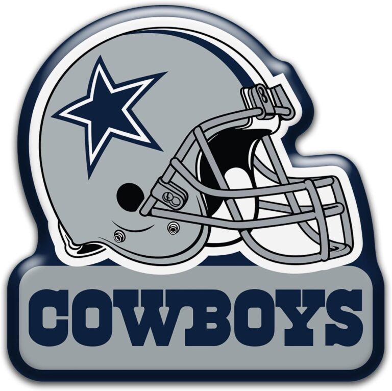 Aminco NFL Dallas Cowboys 3″ Heavy Duty Helmet Magnet