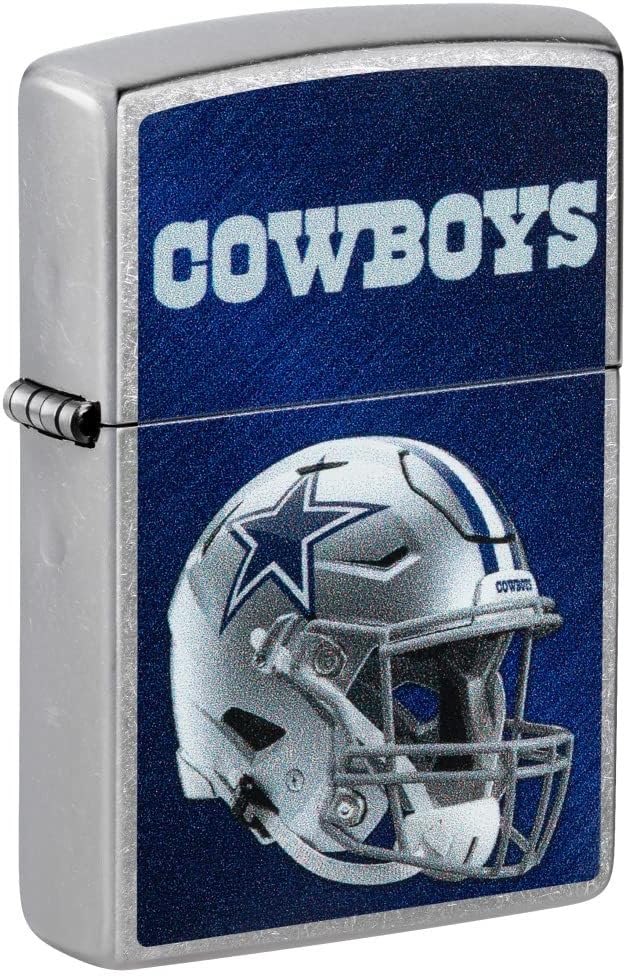 Zippo NFL Helmet Street Chrome Pocket Lighter