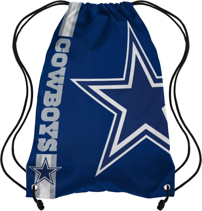 FOCO Dallas Cowboys NFL Big Logo Drawstring Backpack