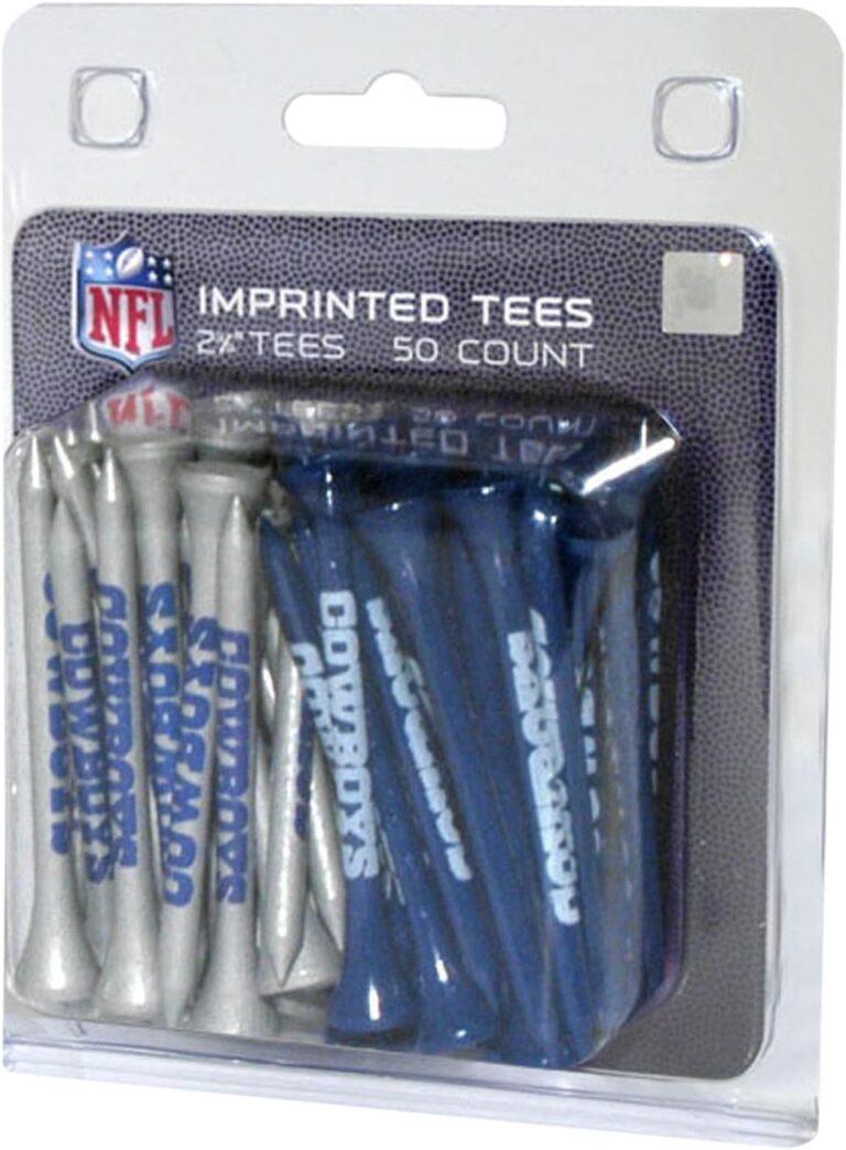 Team Golf NFL Adult-Unisex Pack of 50 Golf Tees