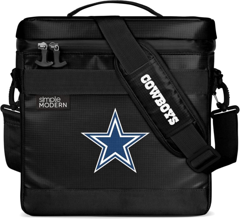 Simple Modern Officially Licensed NFL Dallas Cowboys Day Cooler for 12 Cans | Soft Insulated Ice Chest with Carrying Strap & Handle | Lunch Box Travel, Work, Game Day | 11 Liter | Dallas Cowboys