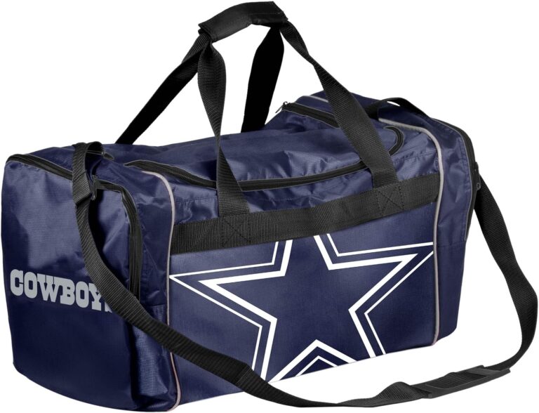 FOCO NFL Dallas Cowboys Core Duffel Gym Bag