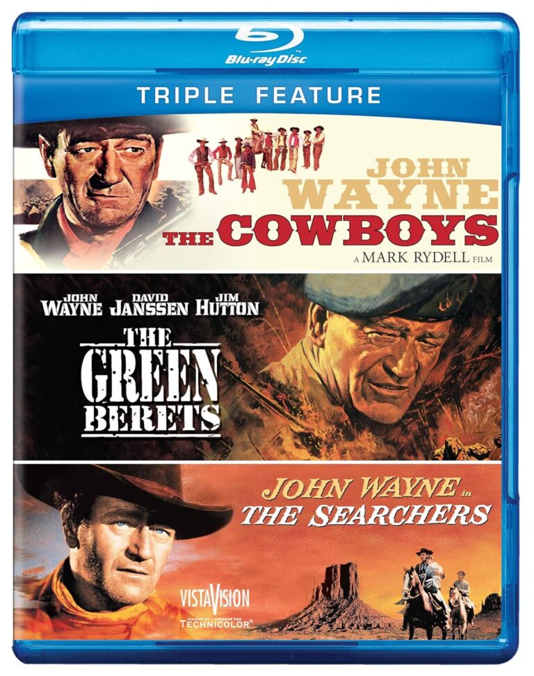 Cowboys, The / Green Berets, The / Searchers, The (BD) (3FE) [Blu-ray]